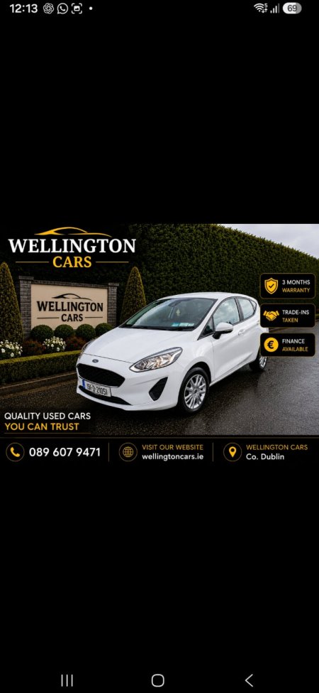 2018 Ford Fiesta 1.5 TDCi 85 PS Zetec