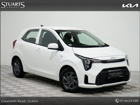 2025 Kia Picanto *AUTO* ONLY 5, 000KM. WHITE EXTERIOR, ANDROID AUTO, REVERSING CAMERA, USB, AIR CON ETC