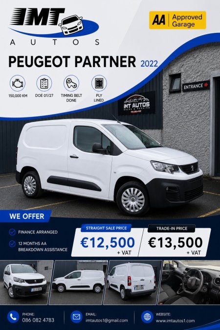2022 Peugeot Partner