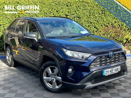 2021 Toyota RAV4 SOL 2.5 HYBRID AUTO // LEATHER HEATED SEATS // SATELLITE NAVIGATION // LANE ASSIST