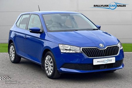2019 Skoda Fabia 1.0 MPI 60PS S in Blue with 34K