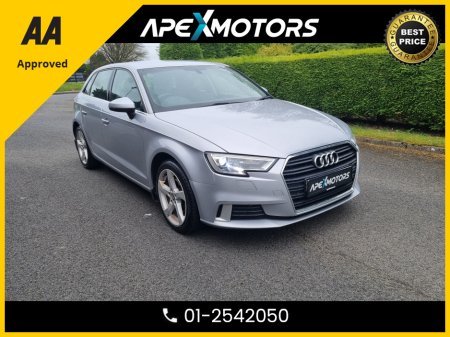 2018 Audi A3 FINANCE ARRANGED * TOP-SPEC  * SPORT TFSI PETROL * MANUAL * NEW NCT APR-28 * IMMACULATE * 7- STAMPED