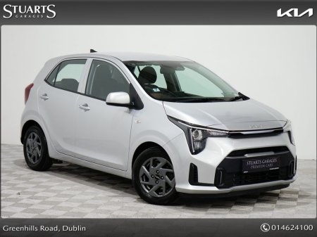 2024 Kia Picanto *AUTO* MINT CONDITION, ONLY 7, 500KM. SPARKLING SILVER, ANDROID AUTO, REVERSING CAMERA, USB, AIR CON