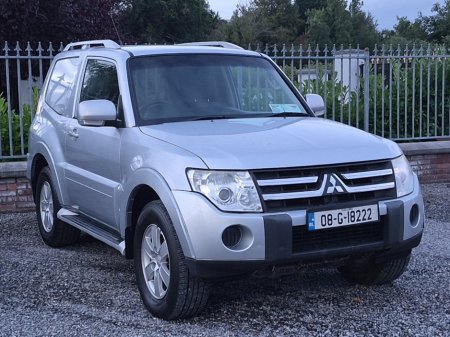2008 Mitsubishi Pajero Shogun Small wheel base 3 door 3.2 Diesel 4 wheel Drive