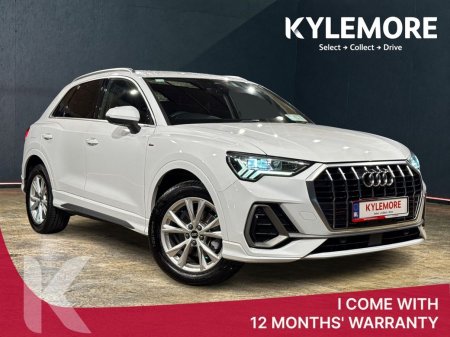 2021 Audi Q3 1.5 TFSI S-LINE - HALF BLACK LEATHER - FACTORY ALLOYS - CRUISE CONTROL - HEATING / AC CONTROLS -