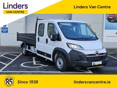 2026 Opel Movano 7 SEAT CREW CAB TIPPER