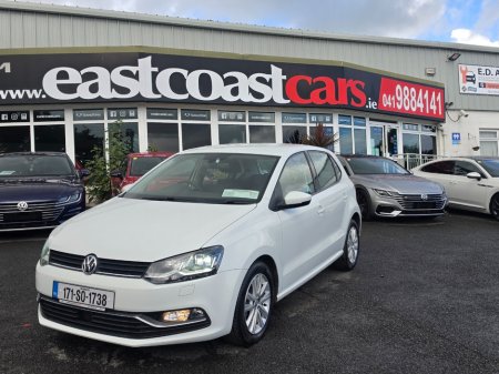 2017 Volkswagen Polo YES ONLY 28,344 KLMs 1.2 TSI AUTO COMFORTLINE REV CAMERA LOW TAX BAND