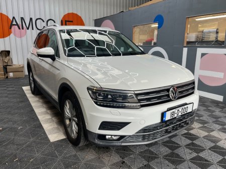 2018 Volkswagen Tiguan 2018 VOLKSWAGEN TIGUAN TSI HIGH LINE AUTOMATIC/ PARKING CAMERA/ PADDLE SHIFTERS AND MORE