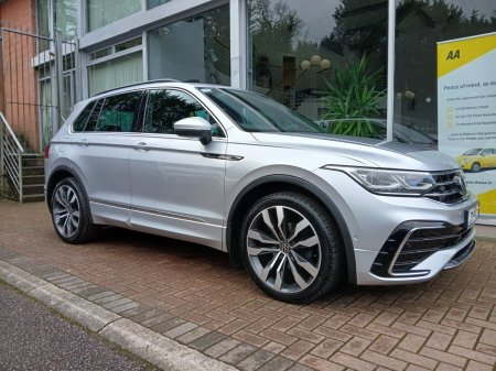 2023 Volkswagen Tiguan R-Line 2.0 TDI 150HP, Silver Met, FSH, 1 owner, 72km.