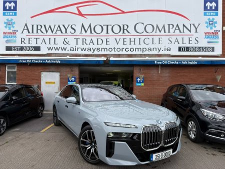 2025 BMW i7 M-SPORT eDrive50 335KW - INC VAT