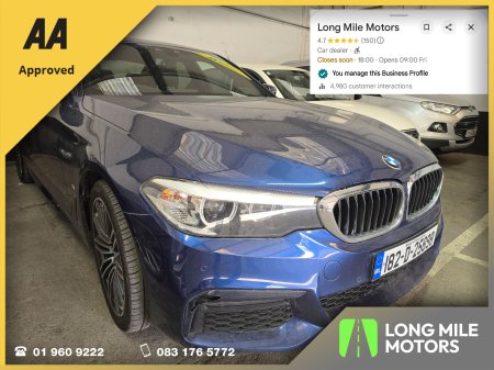 2018 BMW 5-Series 530e M Sport Auto