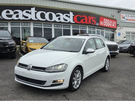 2015 Volkswagen Golf ( 152 REG ) FULL TAN LEATHER SEATS HEATED ELECTRIC SEAT - REVERSING CAMERA - PARKING SENSORS ALLOYS
