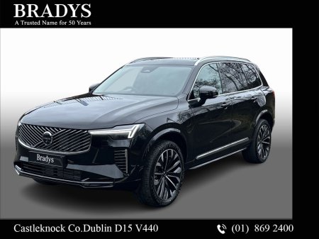 2026 Volvo XC90 T8 Ultra Bright AWD PHEV **TOP SPEC**--PCP from €765 p/m