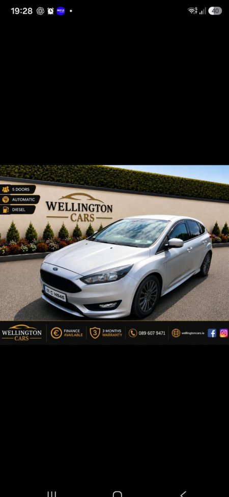 2017 Ford Focus 1.5 TDCi 120PS ST-Line Powershift