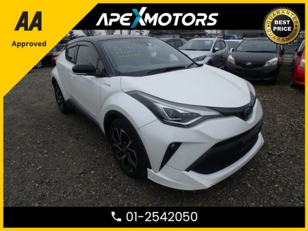 2020 Toyota C-HR FINANCE ARRANGED * TOP-SPEC *G* MODEL C-HR * 1.8 HYBRID AUTOMATIC * PEARL WHITE * LEATHER INTERIOR *