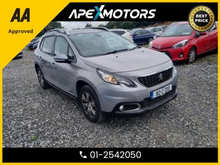 2018 Peugeot 2008 FINANCE ARRANGED * 1.2 PETROL 5DR HATCH * ACTIVE 1.2 PURETECH * NEW NCT JUL-28 * LOW TAX * IMMACULAT