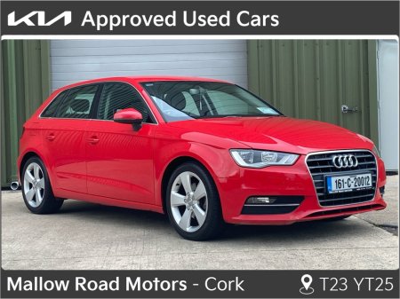 2016 Audi A3 1.4 TFSI SPORT 148BHP 5DR A
