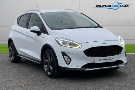 2018 Ford Fiesta 1.0T 100PS Active 1 Auto in in Frozen White with only 28K
