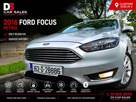 2016 Ford Focus 1.0 Ecoboost Turbo 125PS Titanium
