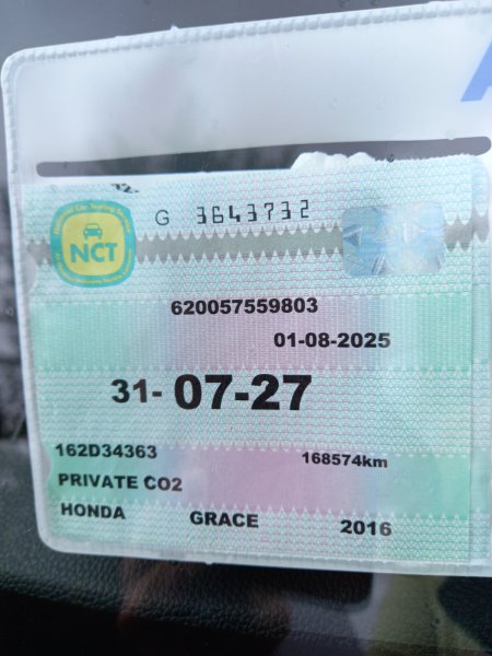 2016 Honda Grace - photo 10