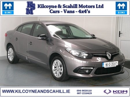 2016 Renault Fluence LIMITED EDITION 1.5 DCI 95 201 4DR