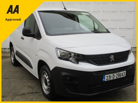 2023 Peugeot Partner ACTIVE PLUS 1.5 BLUE  HDI 100 TAX AND TESTED AND FULLY SERVICED 3 MONTHS WARRANTY AND 12 MONTHS AA C