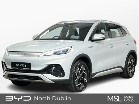 2024 BYD ATTO 3 Design 60kWh 204PS - 18 Inch Alloys - Panoramic Sunroof - Electric Boot - Ambient Lighting - Climate