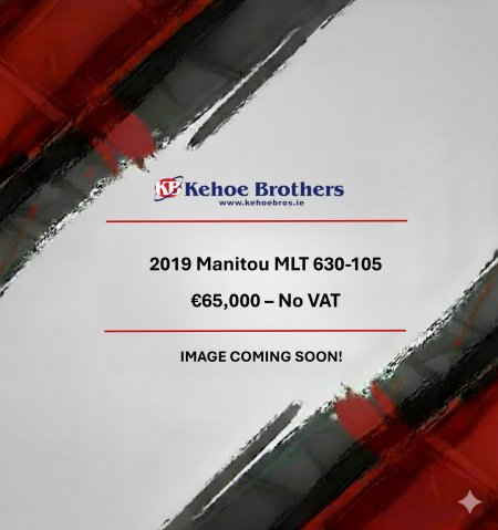 2019 MANITOU Manitou MLT 630-105 D
