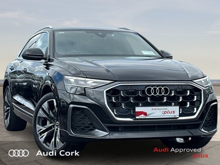 2025 Audi Q8 3.0 55TFSI E 294BHP QUATTRO S-LINE WITH SUPER SPORT SEATS, 22" ALLOYS, HEAD UP DISPLAY & TRAILER HIT