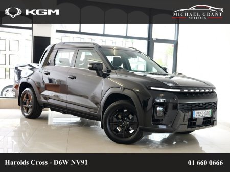 2026 KGM Musso ELECTRIC EV PICK UP TRUCK DOUBLE CAB N1 COMMERCIAL VAT 80.6 kWh ELECTRIC HUGE SPEC 10 YEAR/1 MILLION
