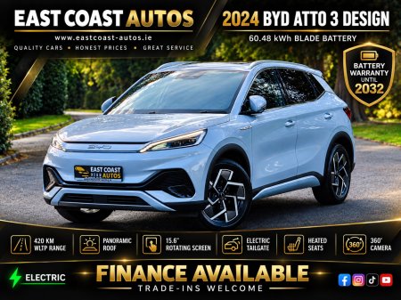 2024 BYD ATTO 3 60kWh 204PS Design