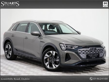 2023 Audi Q8 e-tron *SOLD DEPOSIT TAKEN*Q8 50 E-TRON QUATTRO SPORT: CHRONOS GREY WITH BLACK VOLCONA LEATHER, 21” DIAMO