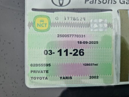 2002 Toyota Yaris - photo 8