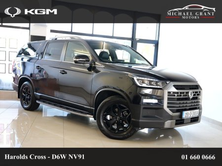 2025 KGM Musso EL 2.2 D AUTOMATIC P/T 4WD 4DR AWD PICK UP TRUCK DOUBLE CAB N1 COMMERCIAL