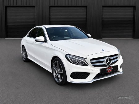 2014 Mercedes-Benz C-Class 2.0 C200 AMG Line 4dr Petrol G-Tronic+ Euro 6 (s/s