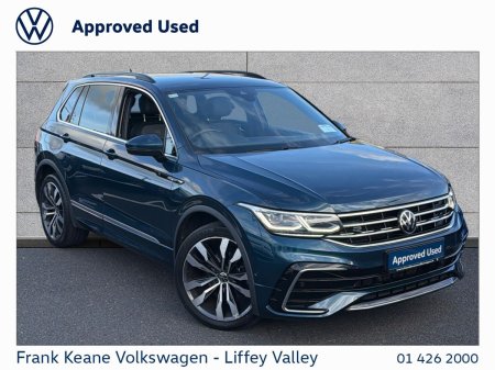 2023 Volkswagen Tiguan R-LINE 2.0 TDI 150HP *NIGHTSHADE BLUE METALLIC* *SUZUKA ALLOYS* *CARPLAY & ANDROID AUTO* *REAR VIEW
