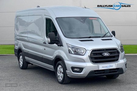 2025 Ford Transit 2.0 350 EcoBlue Limited FWD L3 H2 (165 ps) in Silver with 23K