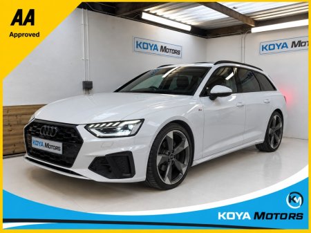 2021 Audi A4 2.0 TDI 40 S-LINE PLUS QUATTRO AVANT BLACK EDITION 190 BHP // HEATED ELECTRIC LEATHER // 360* CAMERA