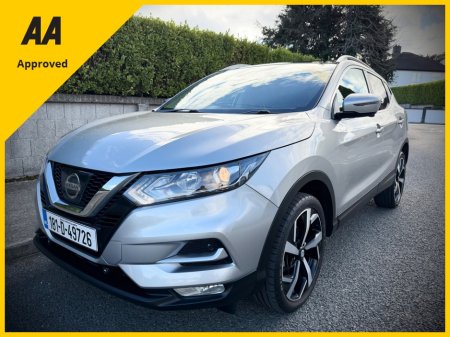 2018 Nissan Qashqai 1.2 Petrol N-Connecta Edition | AA approved | Pan roof | 360 Cameras | 2 keys | March 28 nct | 270e