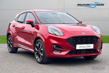 2024 Ford Puma 1.0T 155PS ST-Line X in Fantastic Red with 22K
