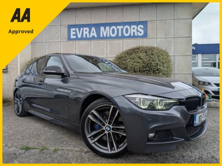 2018 BMW 3-Series 320D F30 M-SPORT SHADOW EDITION AUTOMATIC 2.0 DIESEL//FULL LEATHER SEATS//HARMON KARDON SOUND SYSTEM