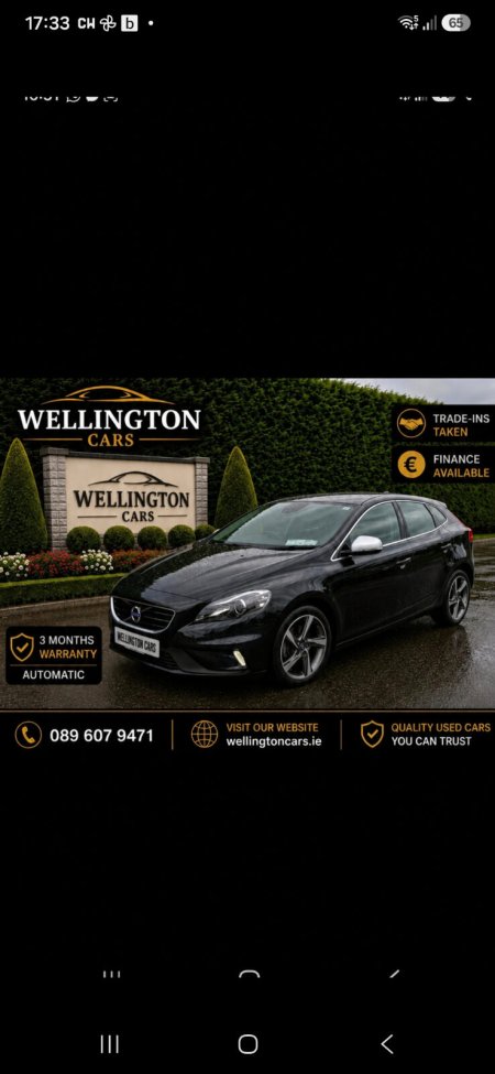 2014 Volvo V40 1.6 D2 115PS R-DESIGN