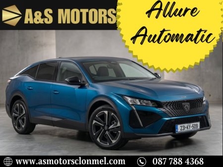 2023 Peugeot 408 1.2 Puretech 130bhp Auto Allure