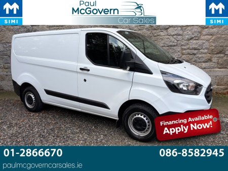 2022 Ford Transit Custom 300S BASE 2.0 TD 130BHP M6 FWD SWB**€13995 +VAT €3218= €17,213**