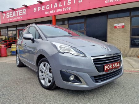 2016 Peugeot 5008 1.6 BLUE HDI 120 BHP ACTIVE PANORAMIC ROOF NEW NCT 04/28