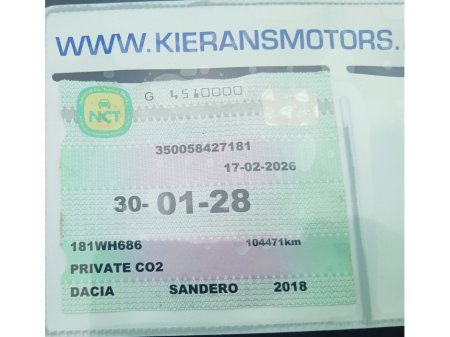 2018 Dacia Sandero - photo 7