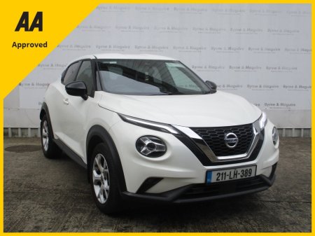 2021 Nissan Juke 1.0 SV PREMIUM MODEL. ONE CAREFUL OWNER, FULLY SERVICED AND 12 MONTHS AA COVER !!!