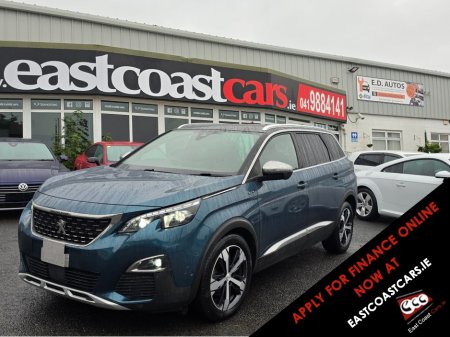2018 Peugeot 5008 2.0 GT LINE 7 SEATER - QUILTED HALF LEATHER SEATS - DIGITAL DASH - ALLOYS - CARPLAY ANDROID AUTO - E