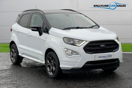 2018 Ford EcoSport 1.5 TDCi 100PS ST-Line in White with 88K + New Timing Belt Fitted