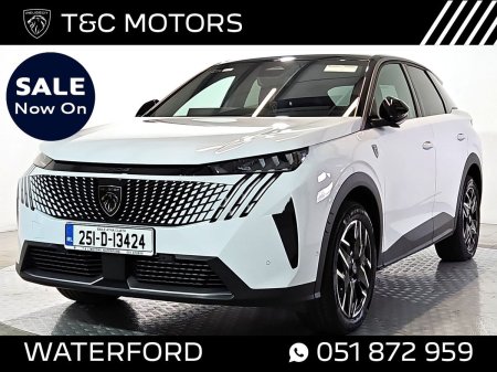 2025 Peugeot 3008 *Low Mileage* GT Model - 360 View Cameras, Parking Sensors, Adaptive Cruise Control, Heated Seats, E